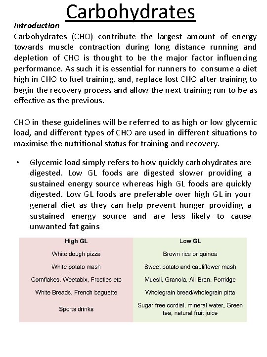 Carbohydrates Introduction Carbohydrates (CHO) contribute the largest amount of energy towards muscle contraction during