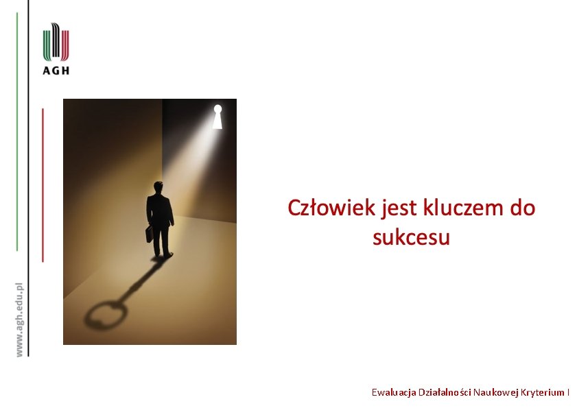 Ewaluacja Działalności Naukowej Kryterium I 