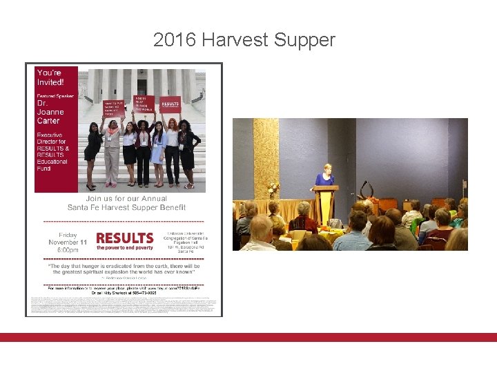 2016 Harvest Supper 