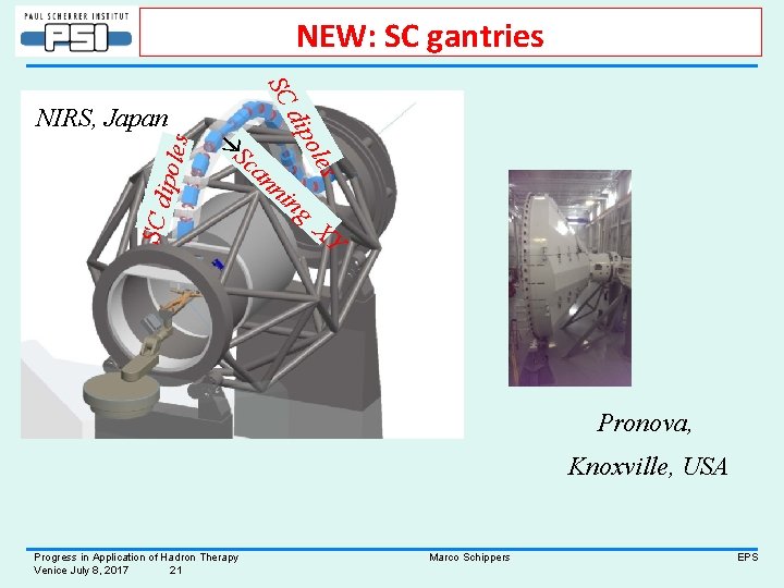 NEW: SC gantries SC s ipole SC d an ni les Sc o dip
