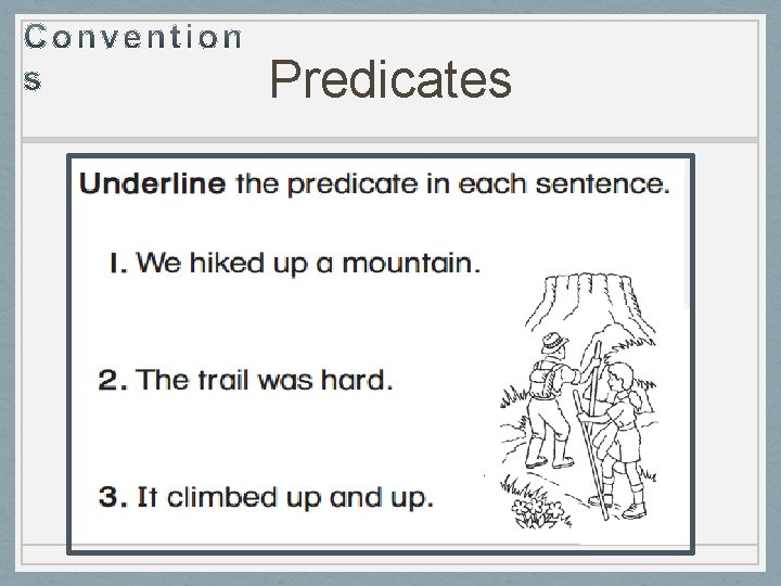 Predicates 