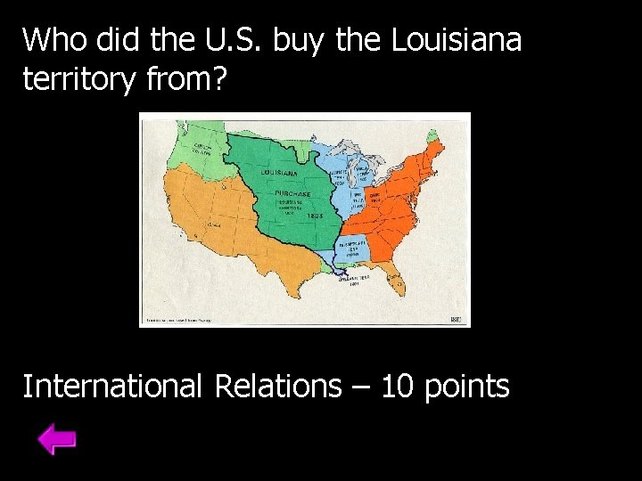 Powerpoint Jeopardy Washington International Relations War of