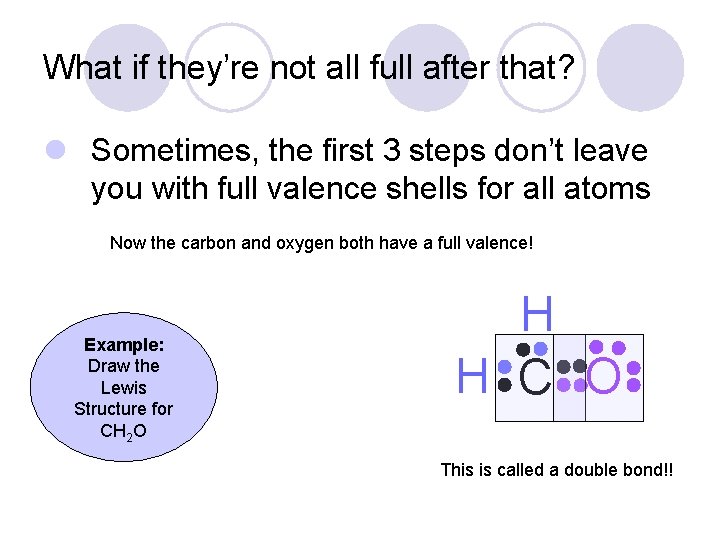 What if they’re not all full after that? l Sometimes, the first 3 steps