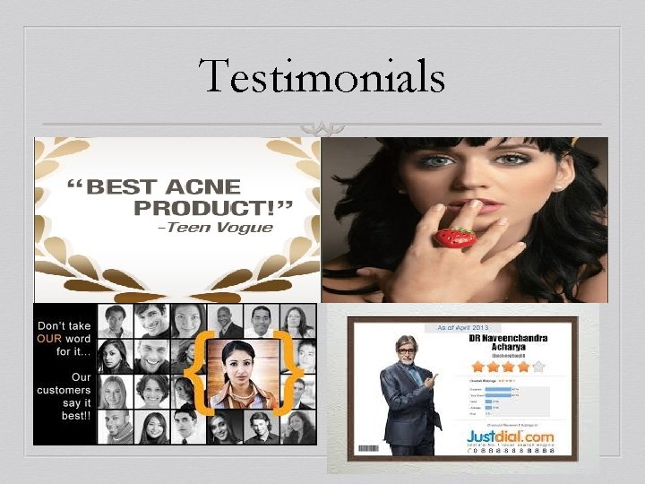 Testimonials 
