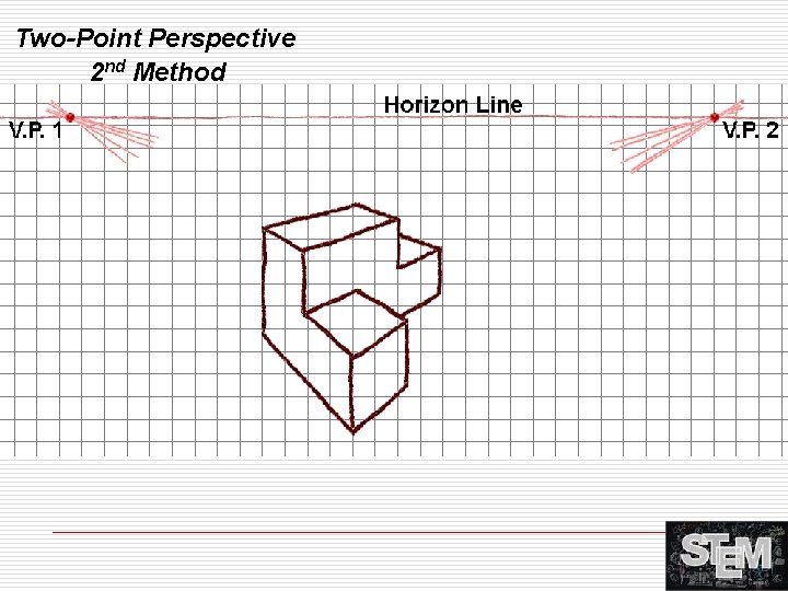 Two-Point Perspective 2 nd Method 