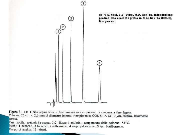 da R. W. Yost, L. S. Ettre, R. D. Conlon, Introduzione pratica alla cromatografia