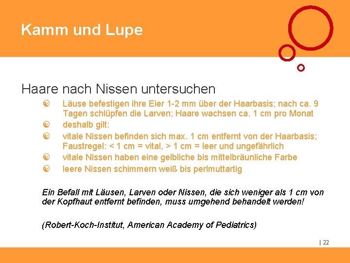 Kamm und Lupe Haare nach Nissen untersuchen [ [ [ Läuse befestigen ihre Eier