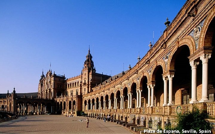 Plaza de Espana, Seville, Spain 