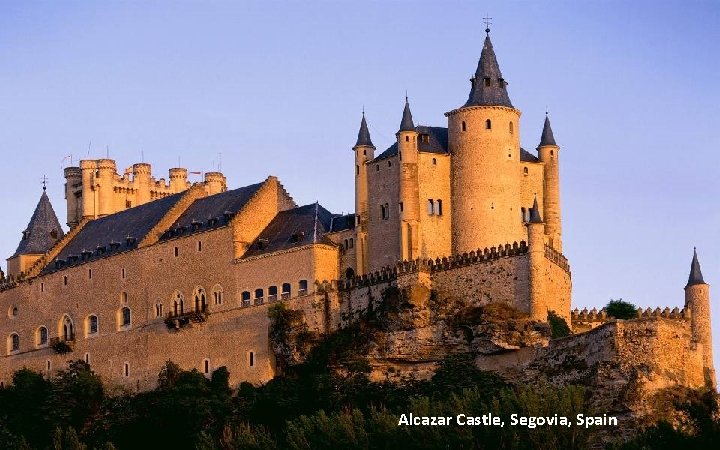 Alcazar Castle, Segovia, Spain 