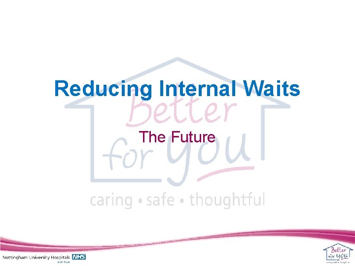 Reducing Internal Waits The Future 