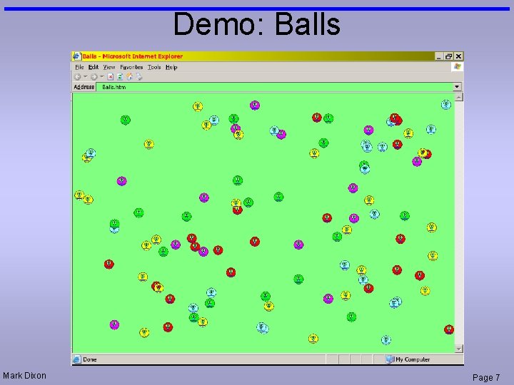 Demo: Balls Mark Dixon Page 7 