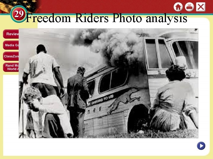 Freedom Riders Photo analysis 