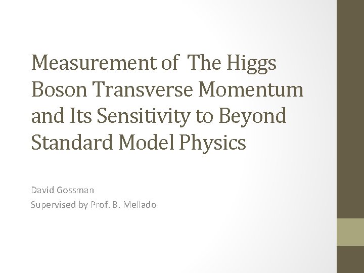 Measurement of The Higgs Boson Transverse Momentum and Its Sensitivity to Beyond Standard Model