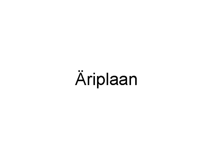 Äriplaan 