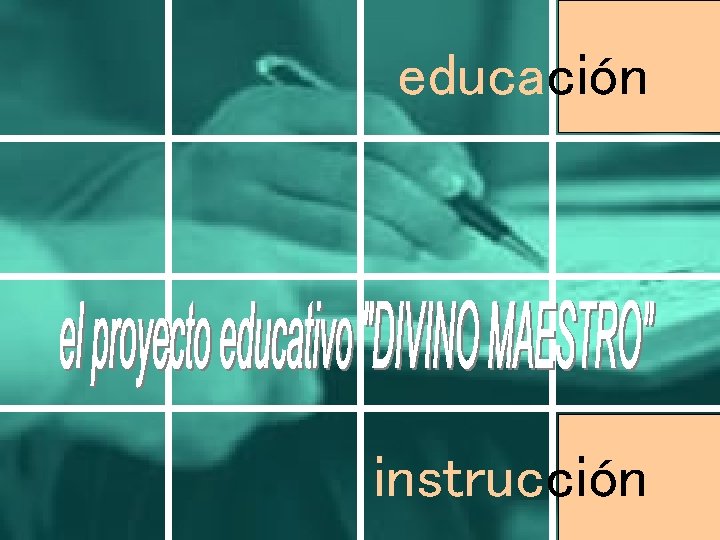 educación instrucción 