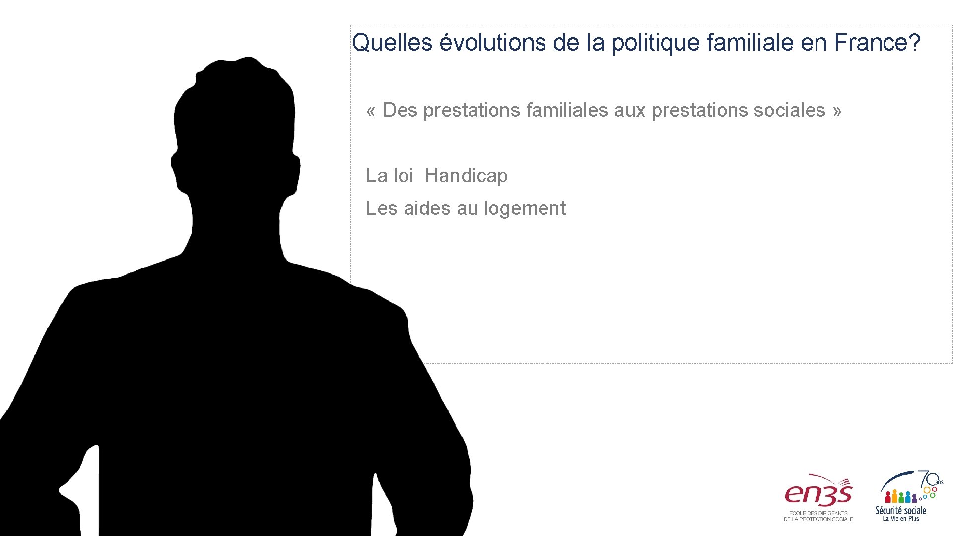 Quelles évolutions de la politique familiale en France? « Des prestations familiales aux prestations