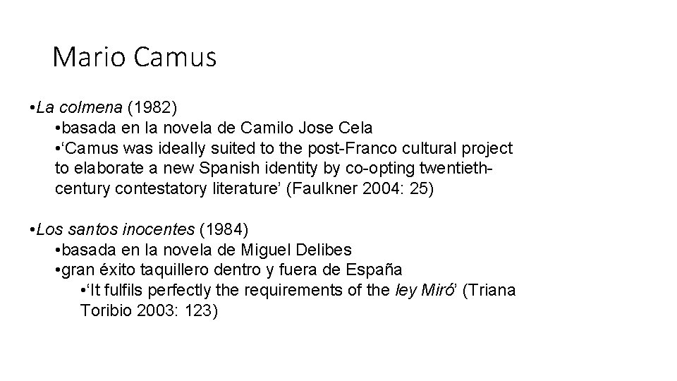 Mario Camus • La colmena (1982) • basada en la novela de Camilo Jose