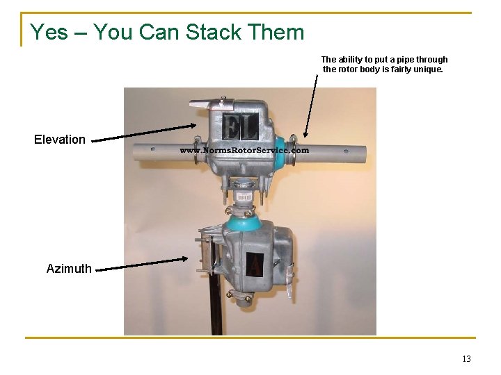 Yes – You Can Stack Them The ability to put a pipe through the