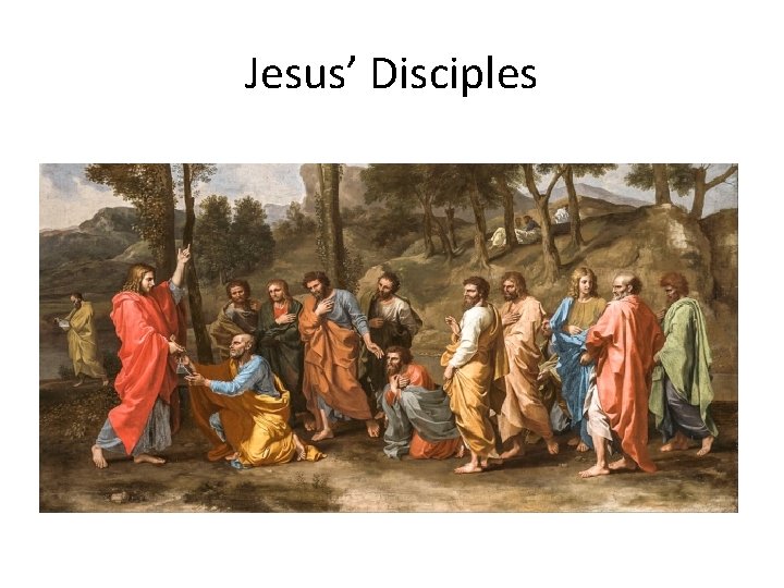Jesus’ Disciples 