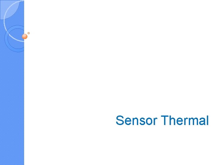 Sensor Thermal 