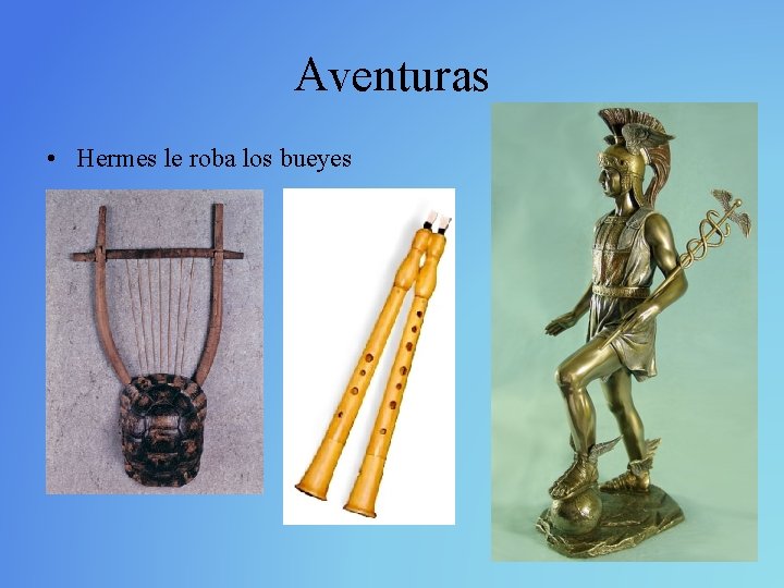 Aventuras • Hermes le roba los bueyes 