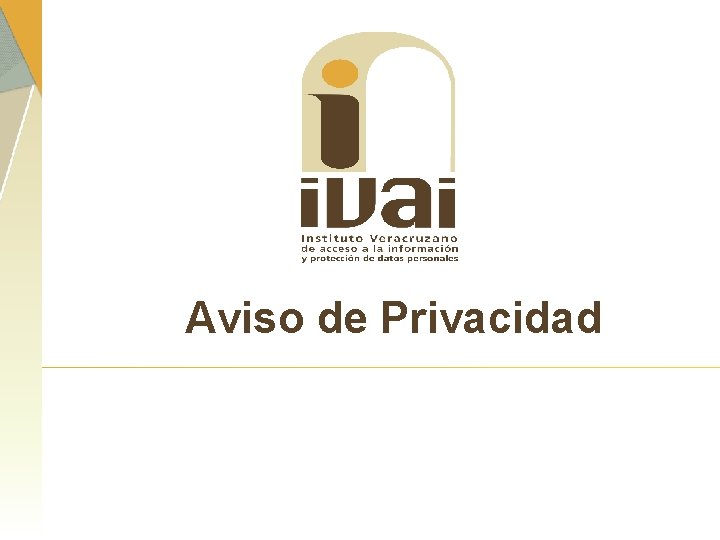 Aviso de Privacidad 