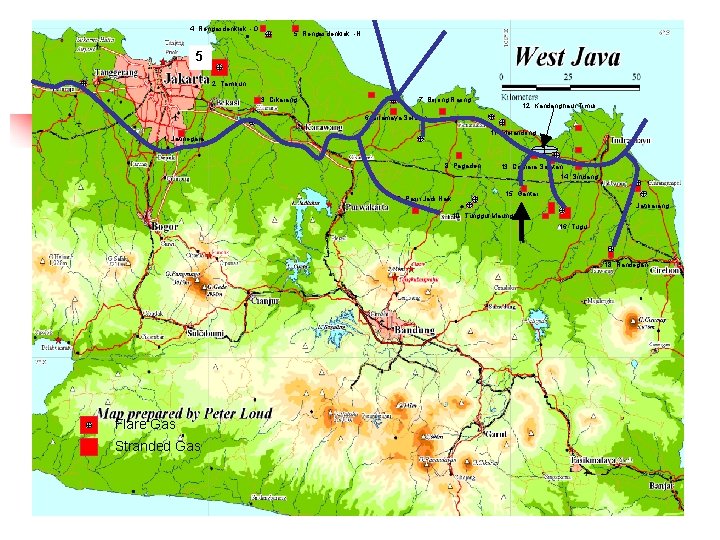 4. Rengasdenklok -O 5. Rengasdenklok -N 5 2. Tambun 3. Cikarang 7. Bojong Raong