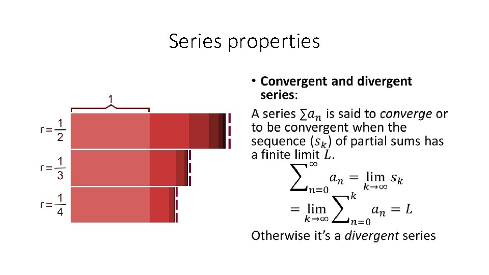 Series properties • 