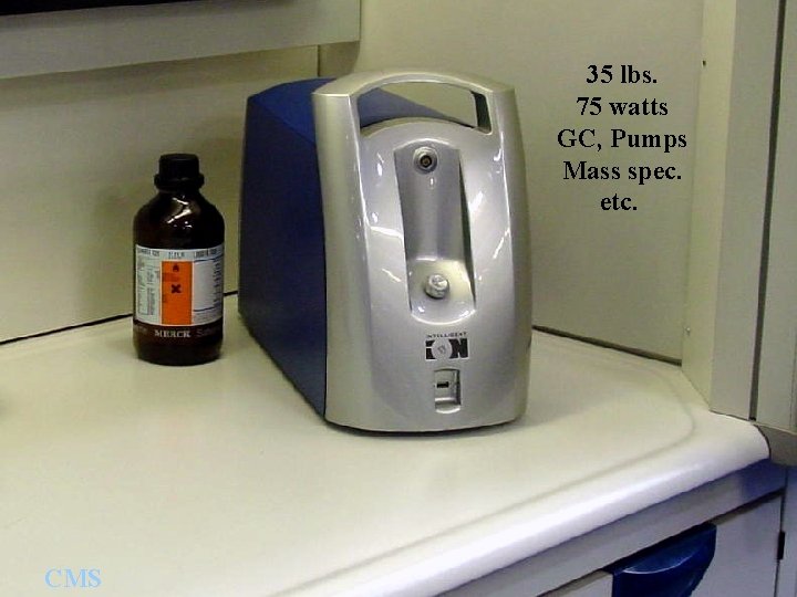 35 lbs. 75 watts GC, Pumps Mass spec. etc. CMS 