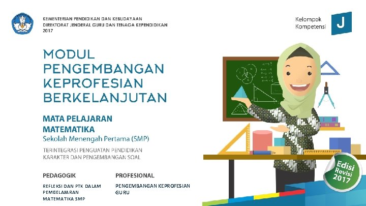 J REFLEKSI DAN PTK DALAM PEMBELAJARAN MATEMATIKA SMP PENGEMBANGAN KEPROFESIAN GURU 