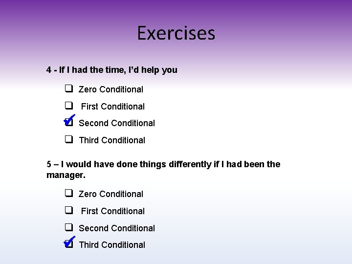 Exercises 4 - If I had the time, I’d help you q Zero Conditional