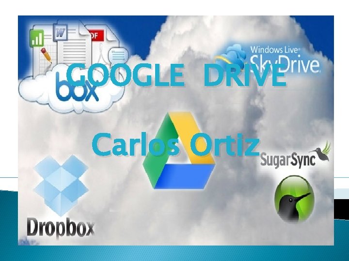 GOOGLE DRIVE Carlos Ortiz 