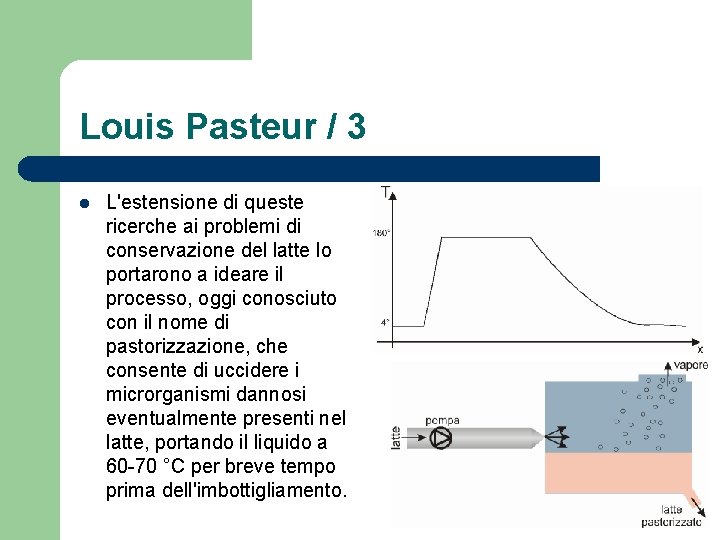 Louis Pasteur / 3 l L'estensione di queste ricerche ai problemi di conservazione del