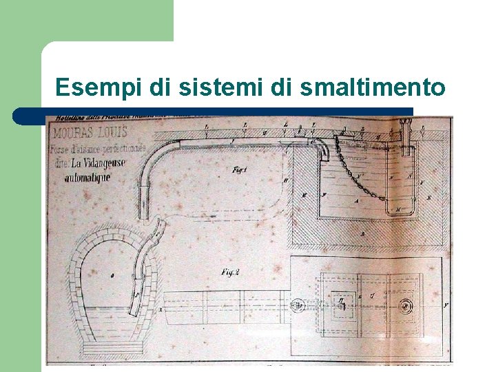 Esempi di sistemi di smaltimento 