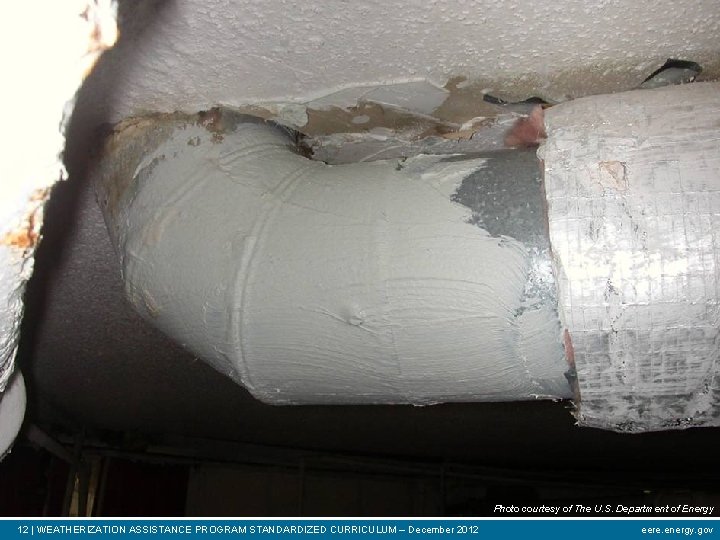 Photo courtesy of The U. S. Department of Energy 12 | WEATHERIZATION ASSISTANCE PROGRAM