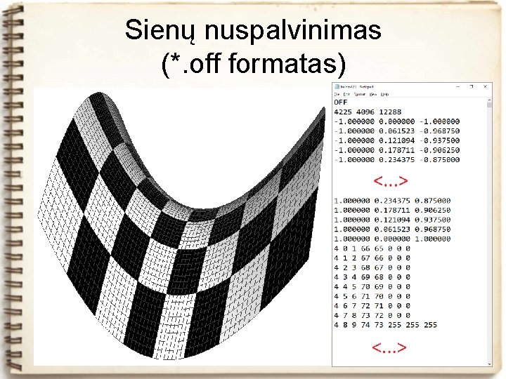 Sienų nuspalvinimas (*. off formatas) 