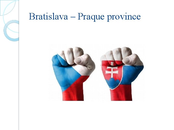 Bratislava – Praque province 