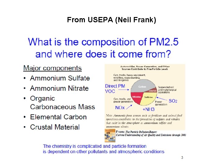 From USEPA (Neil Frank) 