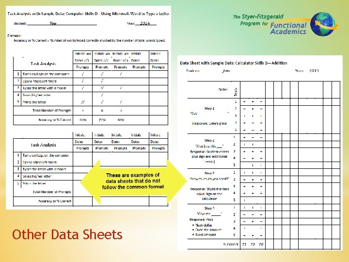 Other Data Sheets 