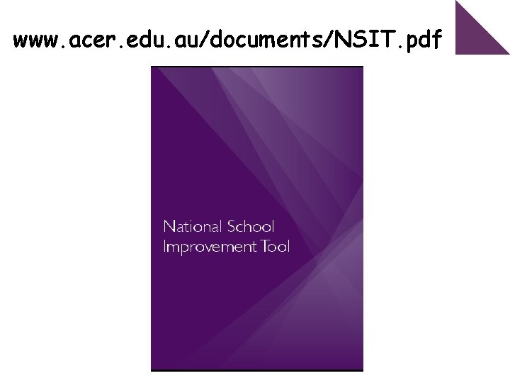 www. acer. edu. au/documents/NSIT. pdf 