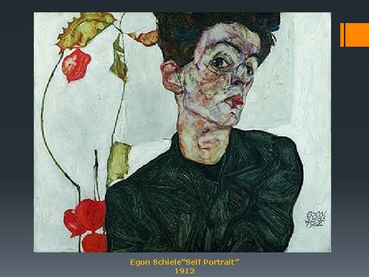 Egon Schiele“Self Portrait” 1912 