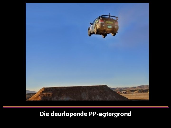 Die deurlopende PP-agtergrond 