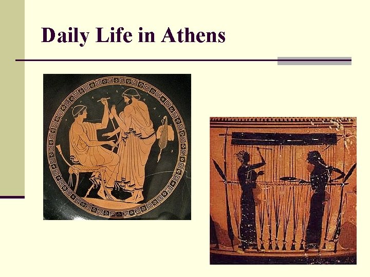 Daily Life in Athens 