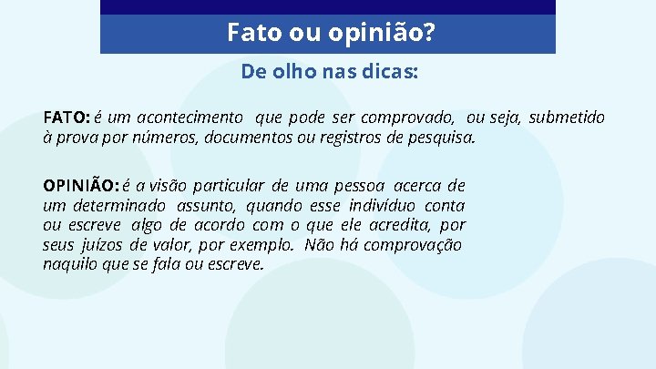 Fato ou opinio HABILIDADE EF 04 LP 15