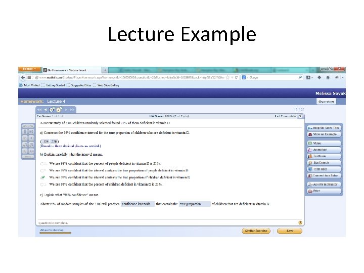 Lecture Example 