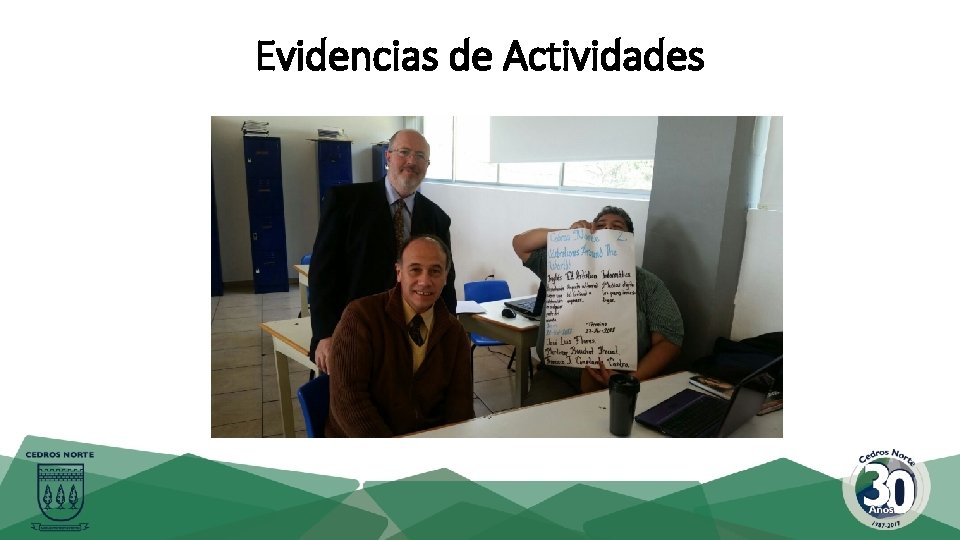 Evidencias de Actividades 