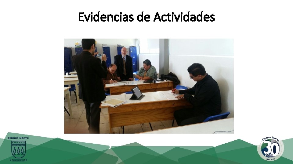 Evidencias de Actividades 