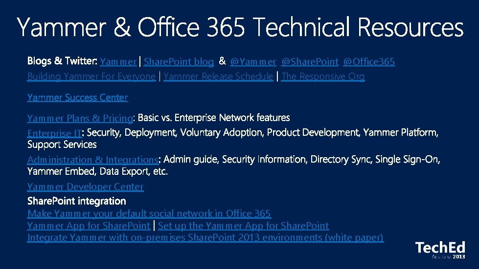 Yammer Share. Point blog @Yammer @Share. Point @Office 365 Building Yammer For Everyone Yammer Yammer Share. Point blog @Yammer @Share. Point @Office 365 Building Yammer For Everyone Yammer