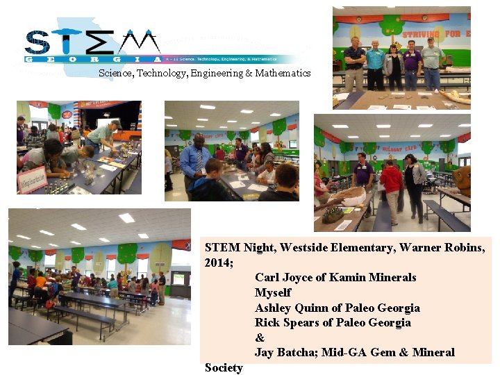 Science, Technology, Engineering & Mathematics STEM Night, Westside Elementary, Warner Robins, 2014; Carl Joyce