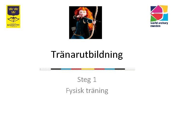 Tränarutbildning Steg 1 Fysisk träning 